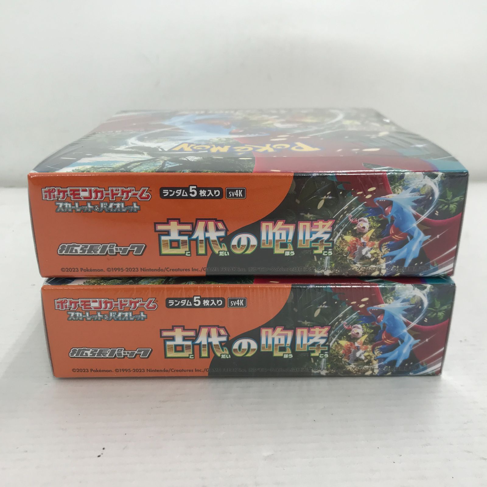 02m2130 ポケモンカードゲーム 拡張パック 古代の咆哮 BOX 2点セット ...