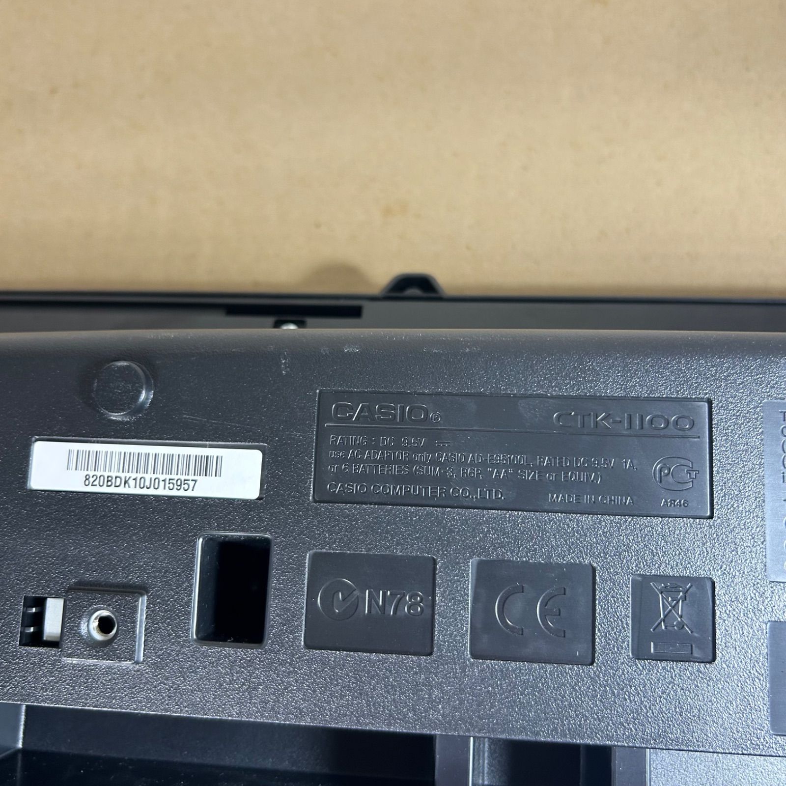 【美品】CASIO カシオ 電子ピアノ CTK-1100 ベーシックキーボード CASIO カシオ 電子ピアノ CTK-1100 ベーシックキーボード - メルカリ
