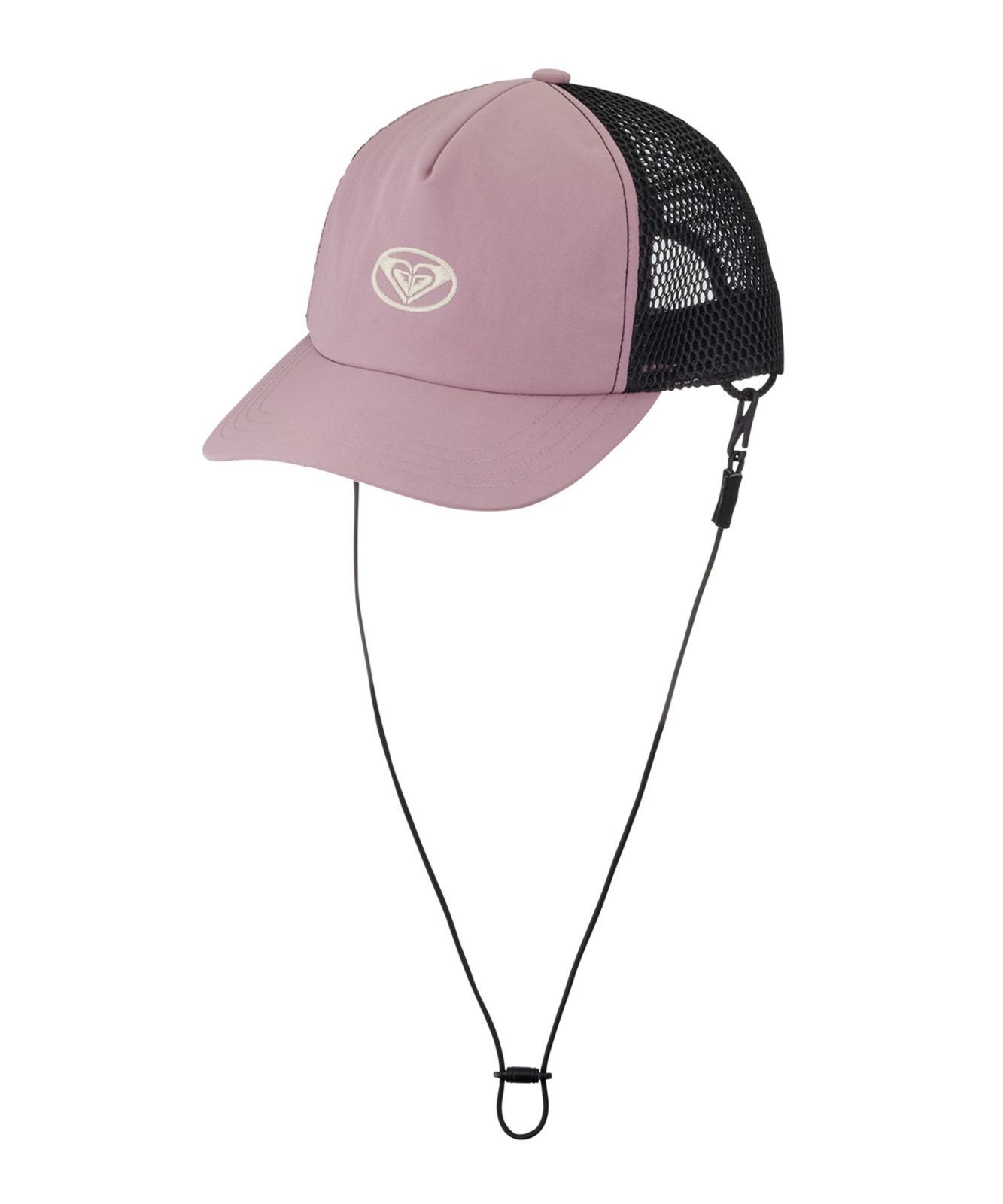 【ムラスポ公式】新品 ROXY ロキシー キッズ キャップ 帽子 メッシュ GIRL UV WATER SURF CAP 撥水 UVカット あご紐 TSA241711