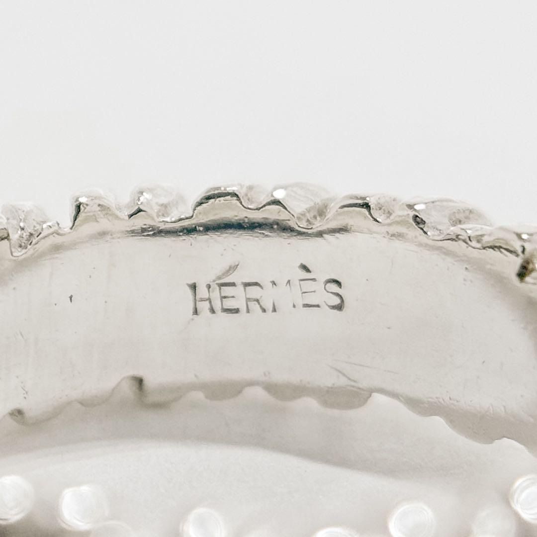 ⚪︎HERMES エルメス ヴィンテージ 希少 リング Twin 9.5号 ⚪︎HERMES エルメス ヴィンテージ 希少 リング Twin 9.5号 - メルカリ