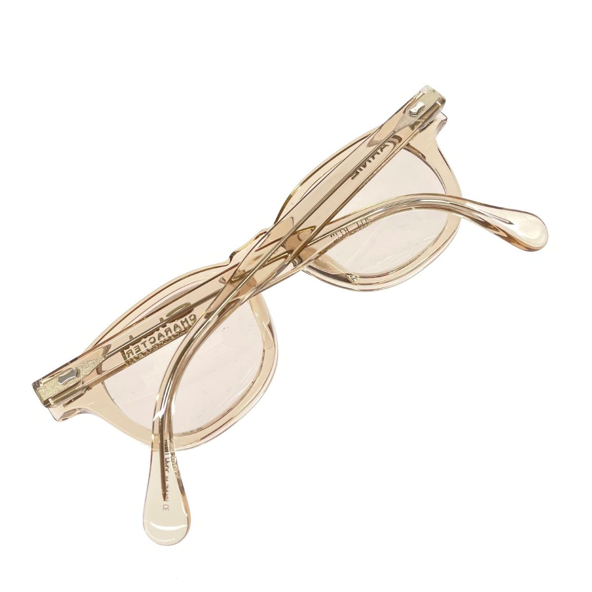 良好 SHADY CHARACTERAR シェイディキャラクター ARNIE アーニー サングラス   クリアベージュ  ユニセックス 　240001147887 良好 SHADY CHARACTERAR シェイディキャラクター ARNIE アーニー