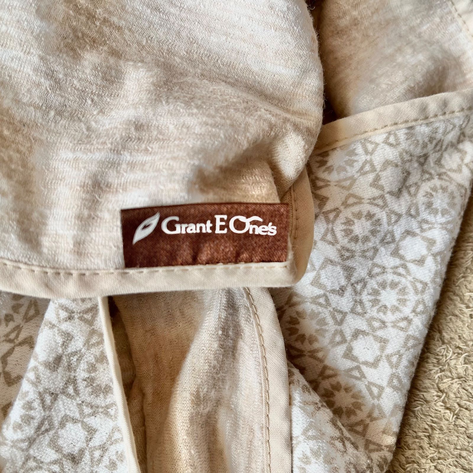 【ベージュ】GrantEOne's ブランケット 全長150cm 温かい 冬 ベージュ】GrantEOne's ブランケット 節約 全長150cm 温かい 冬