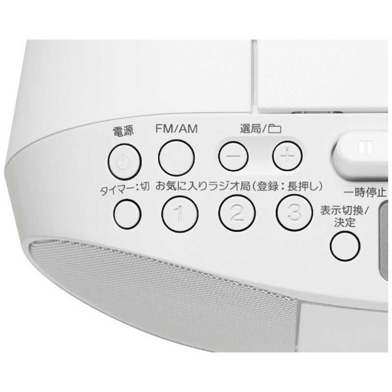 【値下げ】SONY CFD-S70 CDラジオカセット（ホワイト） SONY CFD-S70 ホワイト CDラジオカセットコーダー : サウンド
