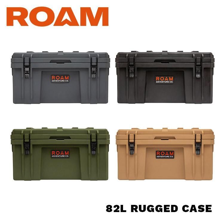 選べる2色 ROAM ADVENTURE CO. RUGGED CASE 82L SLATE ラギットケース 82リットル ODグリーン|デザートタン ローム アドベンチャー