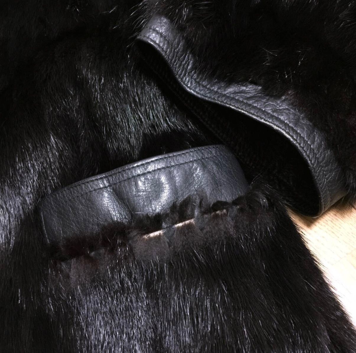 サガミンク チェスターコート