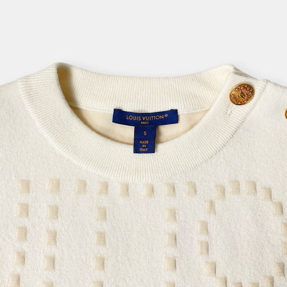 Louis Vuitton ニット・セーター クリーム Louis Vuitton ニット・セーター クリーム LOUIS VUITTON（ニット