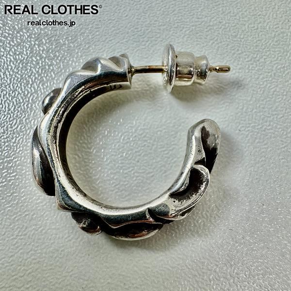 CHROME HEARTS|クロムハーツ SCROLL HOOP SML|スクロール フープ スモールピアス