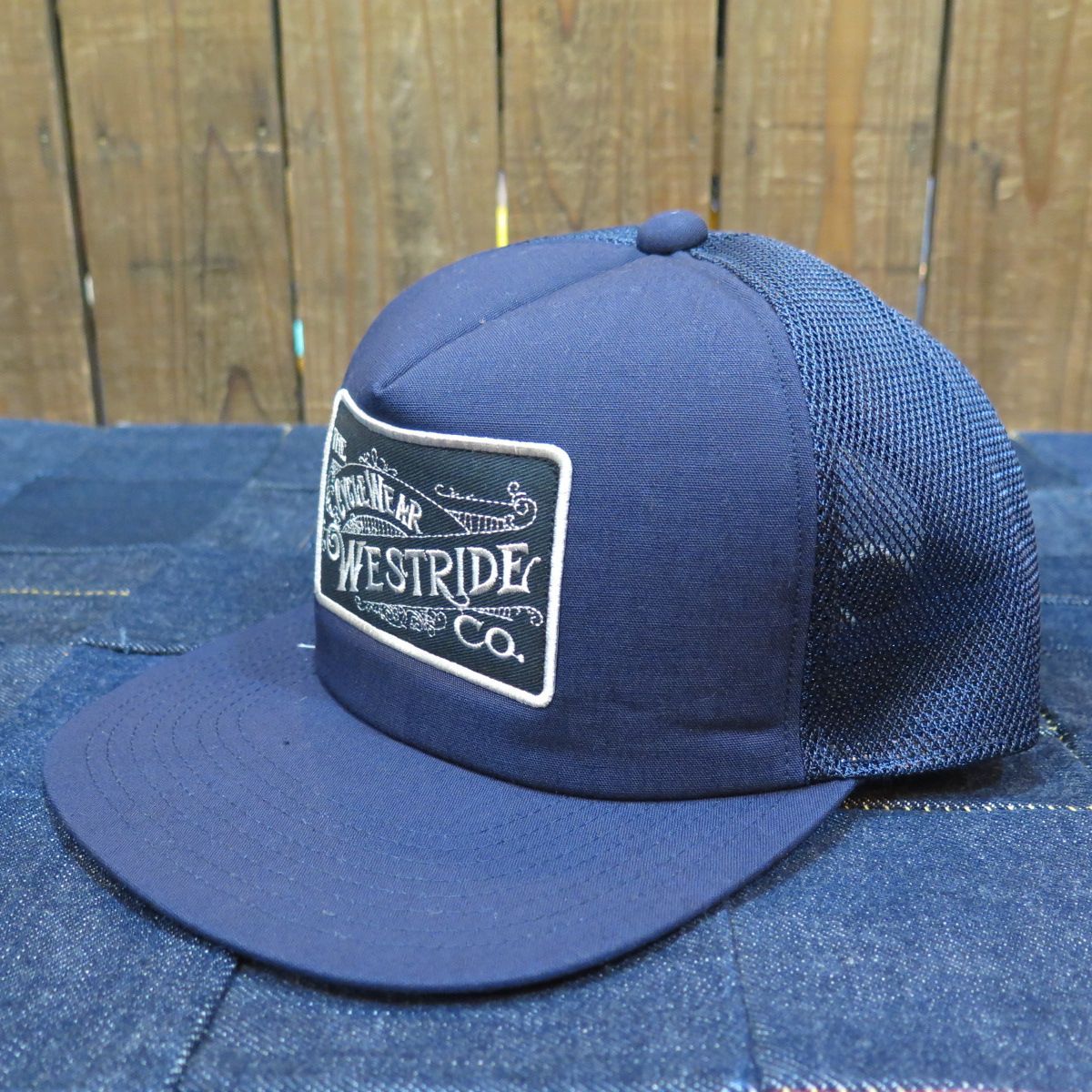 ウエストライド】 カンパニーロゴ メッシュキャップ WEST RIDE