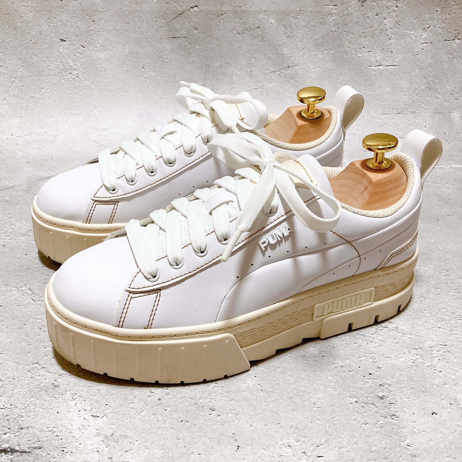 定価 ¥13,200 PUMA MAYZE INFUSE Puma White 23.5cm