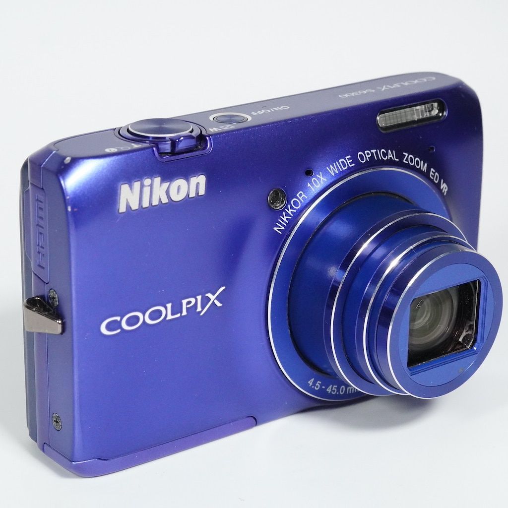 Nikon ニコン COOLPIX S6300 ブルー 元箱 動作OK 1週間保証 デジタル