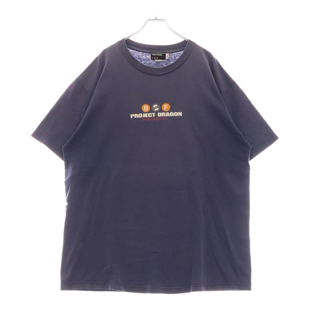 VINTAGE ヴィンテージ 90s BSF FUTURA PROJECT DRAGON ビーエスエフ フゥーチュラ プロジェクト ドラゴン Tシャツ 半袖カットソー パープル