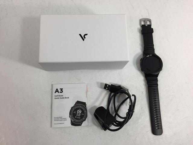返品OK 中古 Voicecaddie ボイスキャディ A3 ブラック GPSナビ VOICE