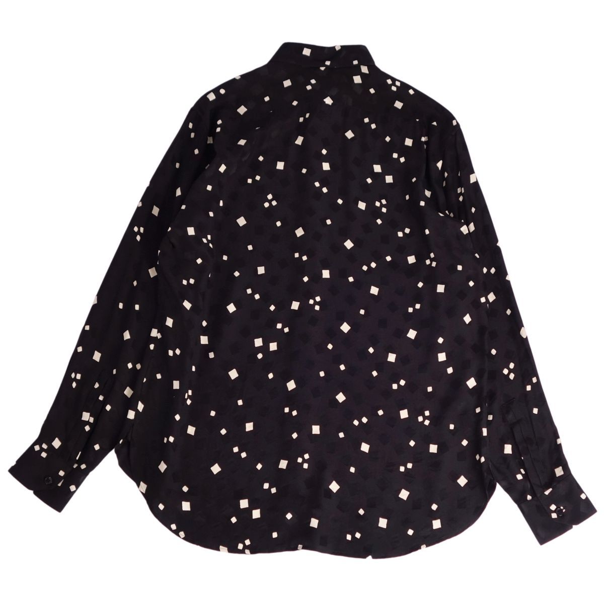 【美品】SAINT LAURENT PARIS シャツ F36 サンローランレーヨンシャツF36