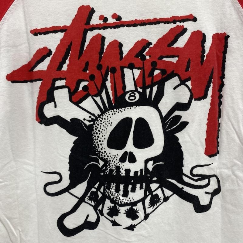 Stussy ステューシー 00s 8ボール スカルプリント Tシャツ 【公式通販】