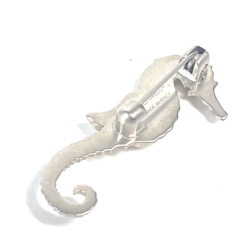 HERMES エルメス ブローチ タツノオトシゴ メタル - メルカリ