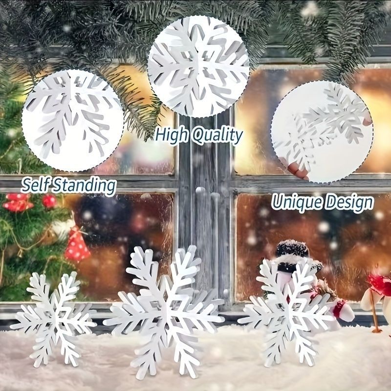 クリスマス オブジェ 雪の結晶 スノーフレーク 装飾 インテリア