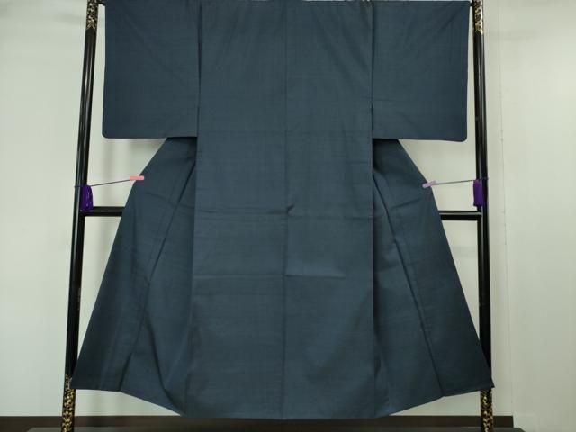 平和屋本店□極上 男性 本場大島紬 アンサンブル 長羽織 100亀甲 総  