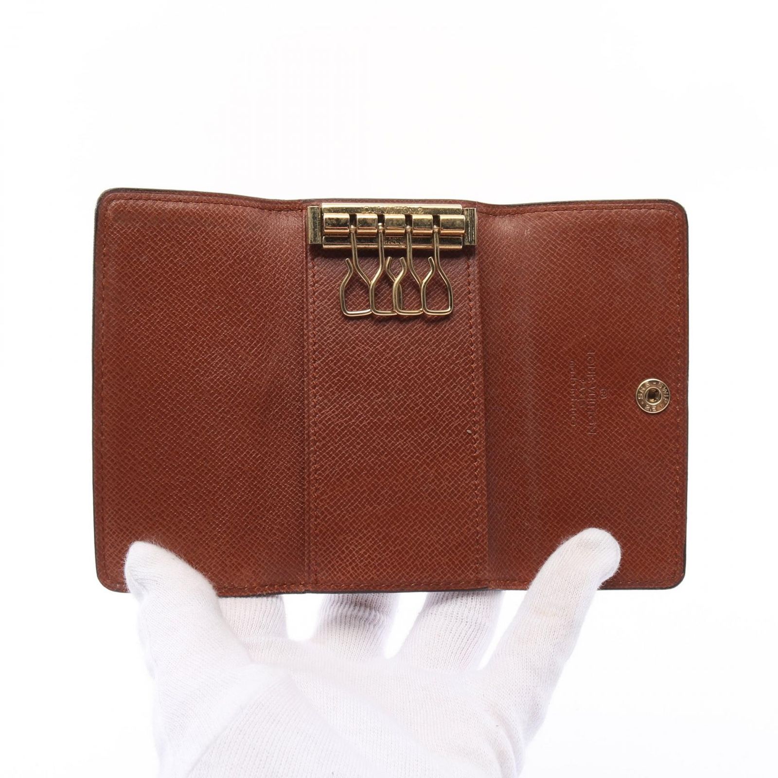 LOUIS VUITTON ルイ・ヴィトン ミュルティクレ4 キーケース ルイ