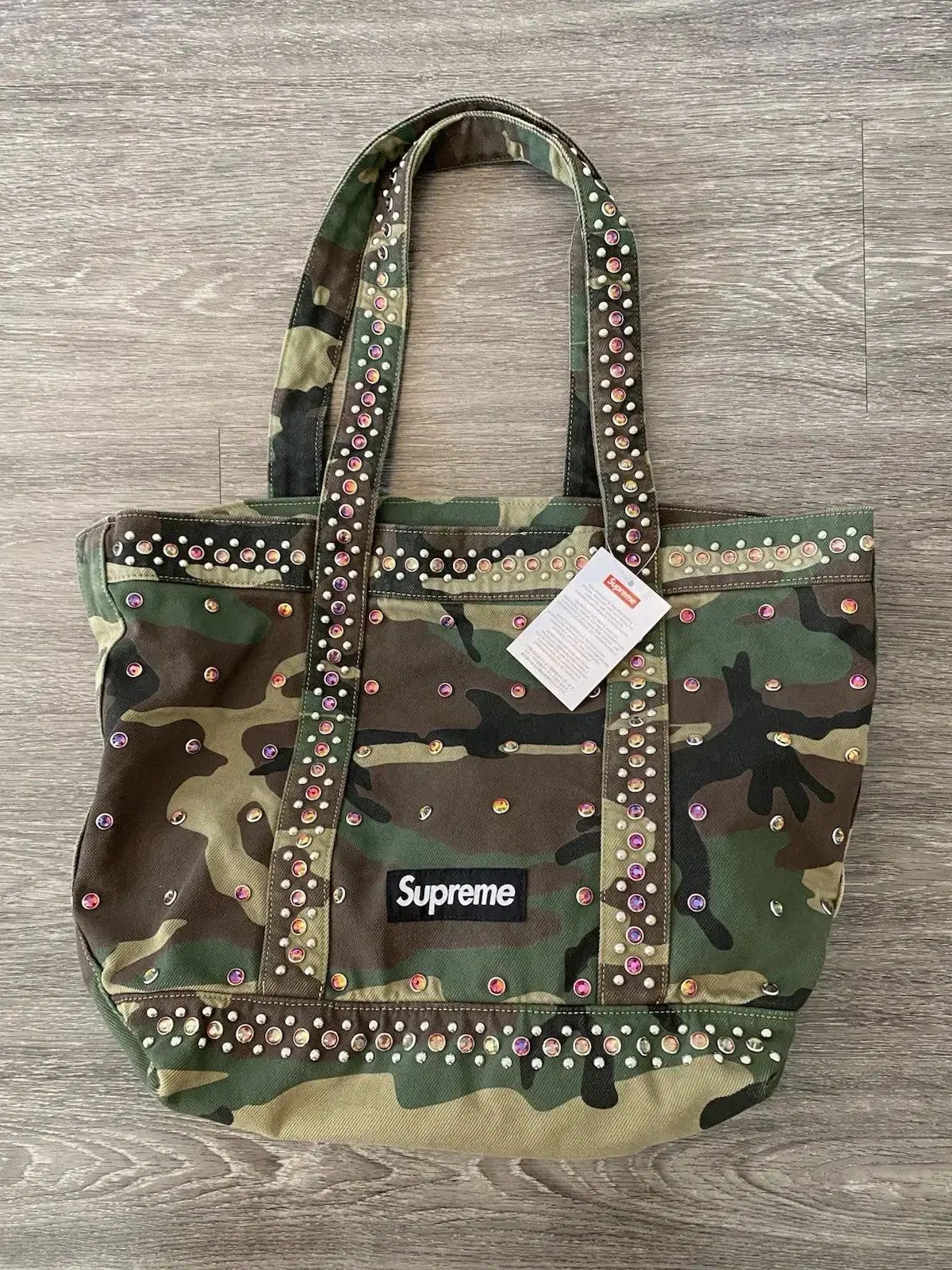 C:COMさん専用シュプリーム x ビービーサイモン デニムトートバッグ \"ブラ Supreme®/b.b. Simon Denim Tote Bag | Supreme 25ss