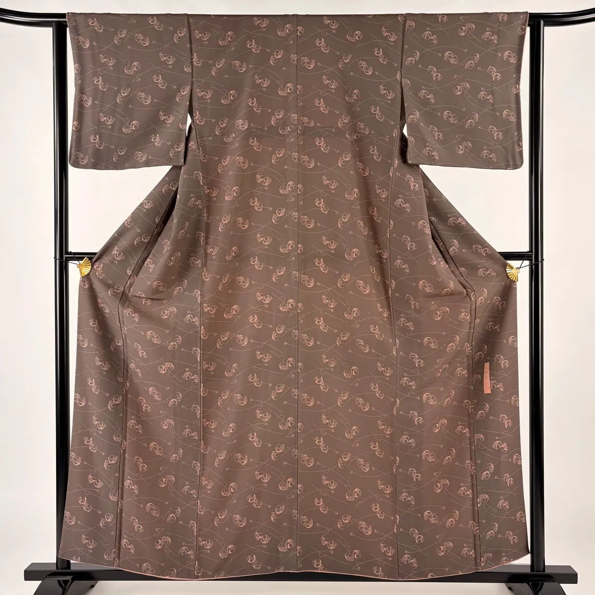 eふれんず◇人間国宝 南部芳松 江戸小紋 反物 着尺 正絹 未使用