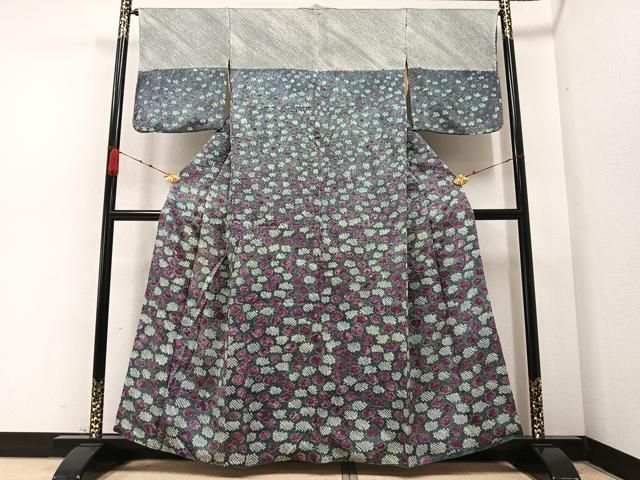 平和屋着物●訪問着　絞り　花尽し　正絹　逸品　AABB0426ph 平和屋着物○訪問着 絞り 花尽し 正絹 逸品 AABB0426ph - メルカリ