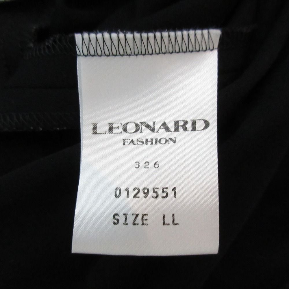 LEONARD - 美品 LEONARD レオナール フラワープリント カンカン