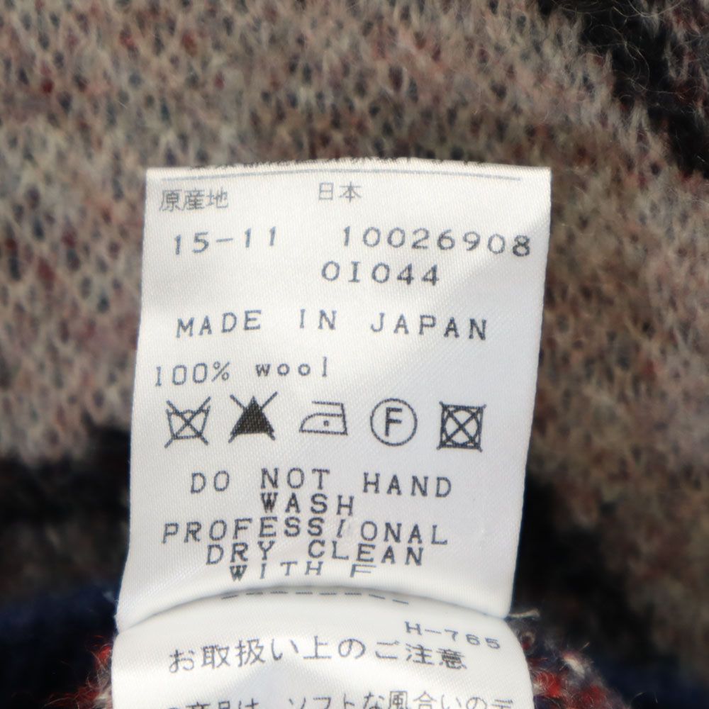 PEARLY GATES - パーリーゲイツ 日本製 ゴルフ ショールカラー ニットジャケット 1 ネイビー PEARLY GATES レディース パーリーゲイツ 日本製 ゴルフ ショールカラー ニットジャケット