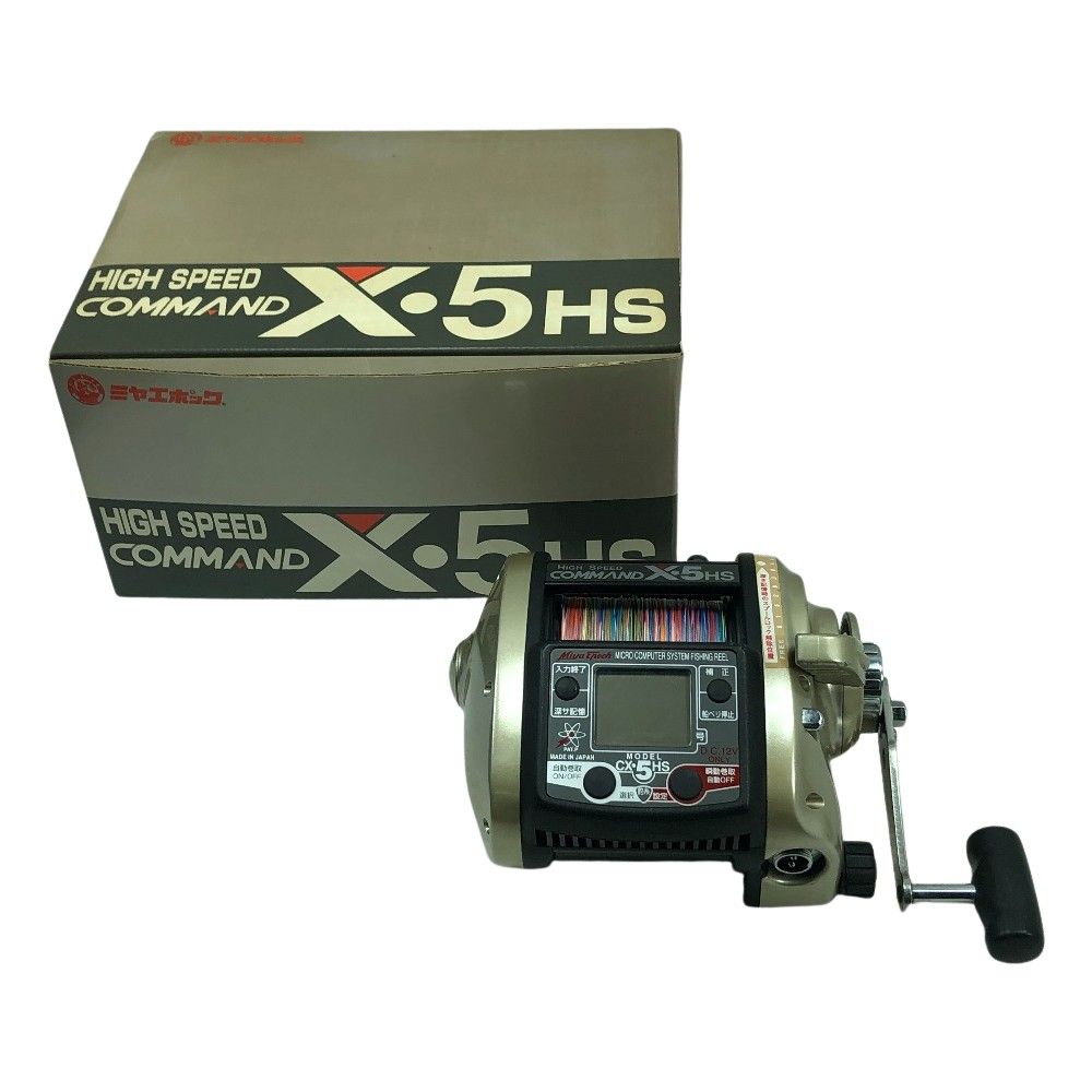 Miya Epoch 電動リール COMMAND コマンドX5HS X・5HS Miya Epoch 電動