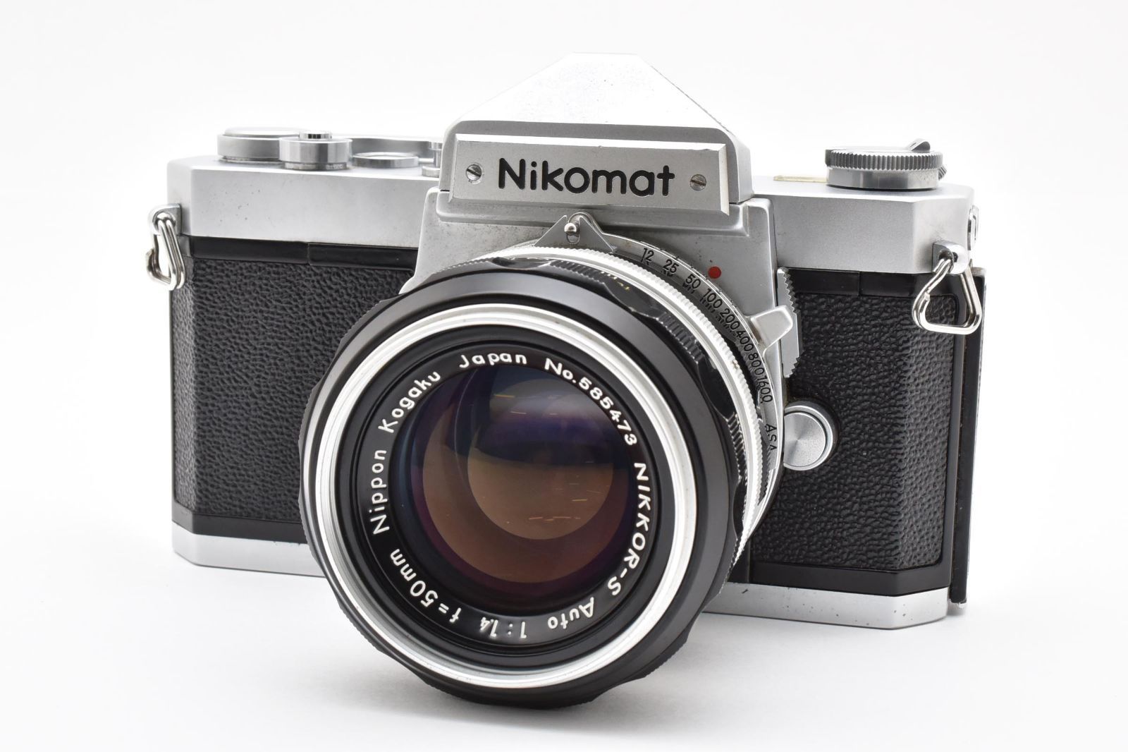 5283 Nikon Nikomat FT Nikkor-S 50mm F1.4 Tested New Seals ニコン MFフィルムカメラ