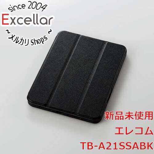 [bn:0] ELECOM　iPad mini(A17 Pro)/6th 手帳型/Pencil収納/スリープ対応 TB-A21SSABK　ブラック