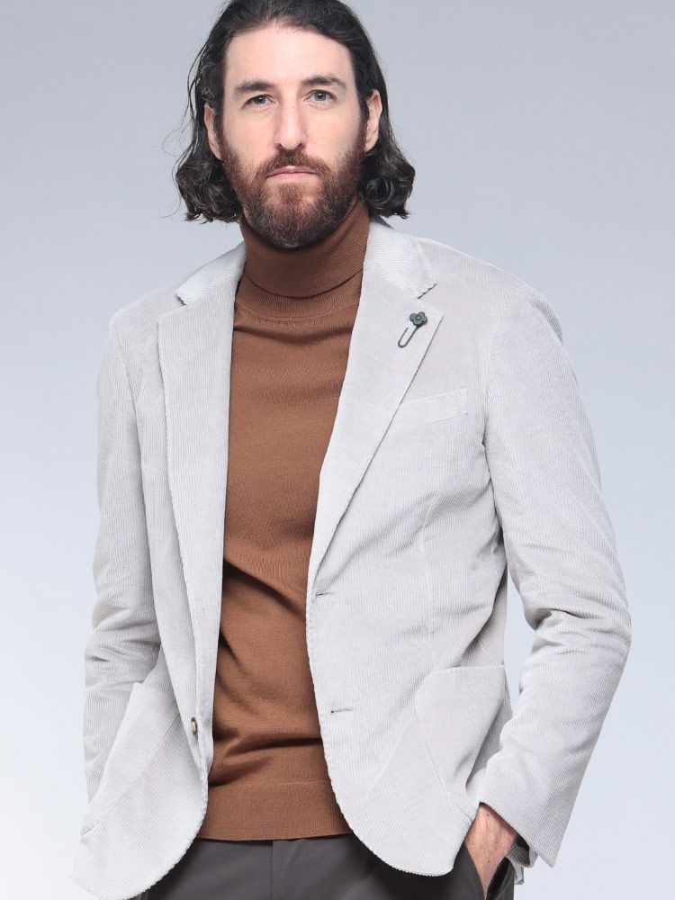 LARDINI (ラルディーニ) コーデュロイ セットアップ ジャケット