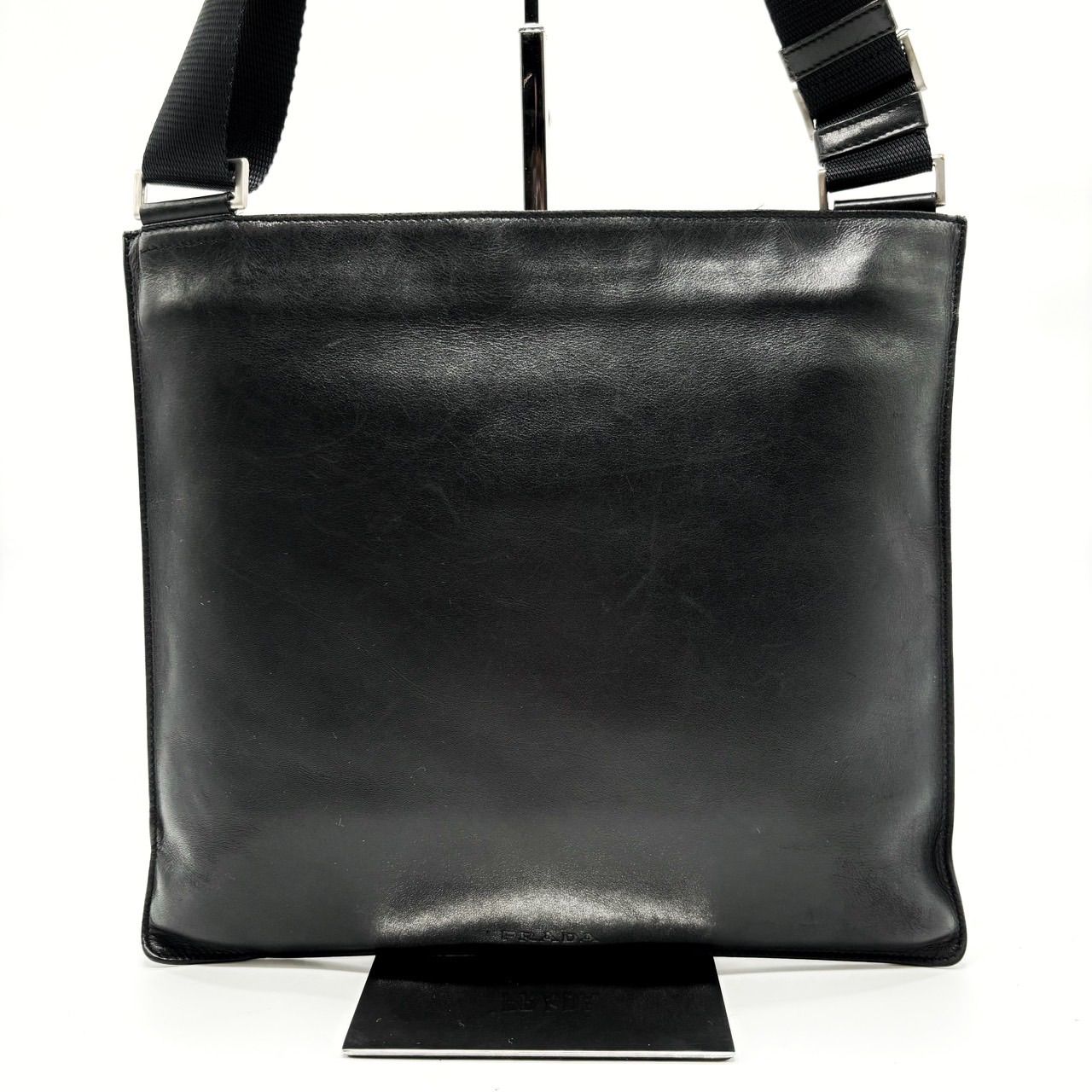 ✨良品✨ PRADA プラダ ショルダーバッグ トートバッグ ロゴ型 ✨良品✨ PRADA プラダ ショルダーバッグ トートバッグ ロゴ型