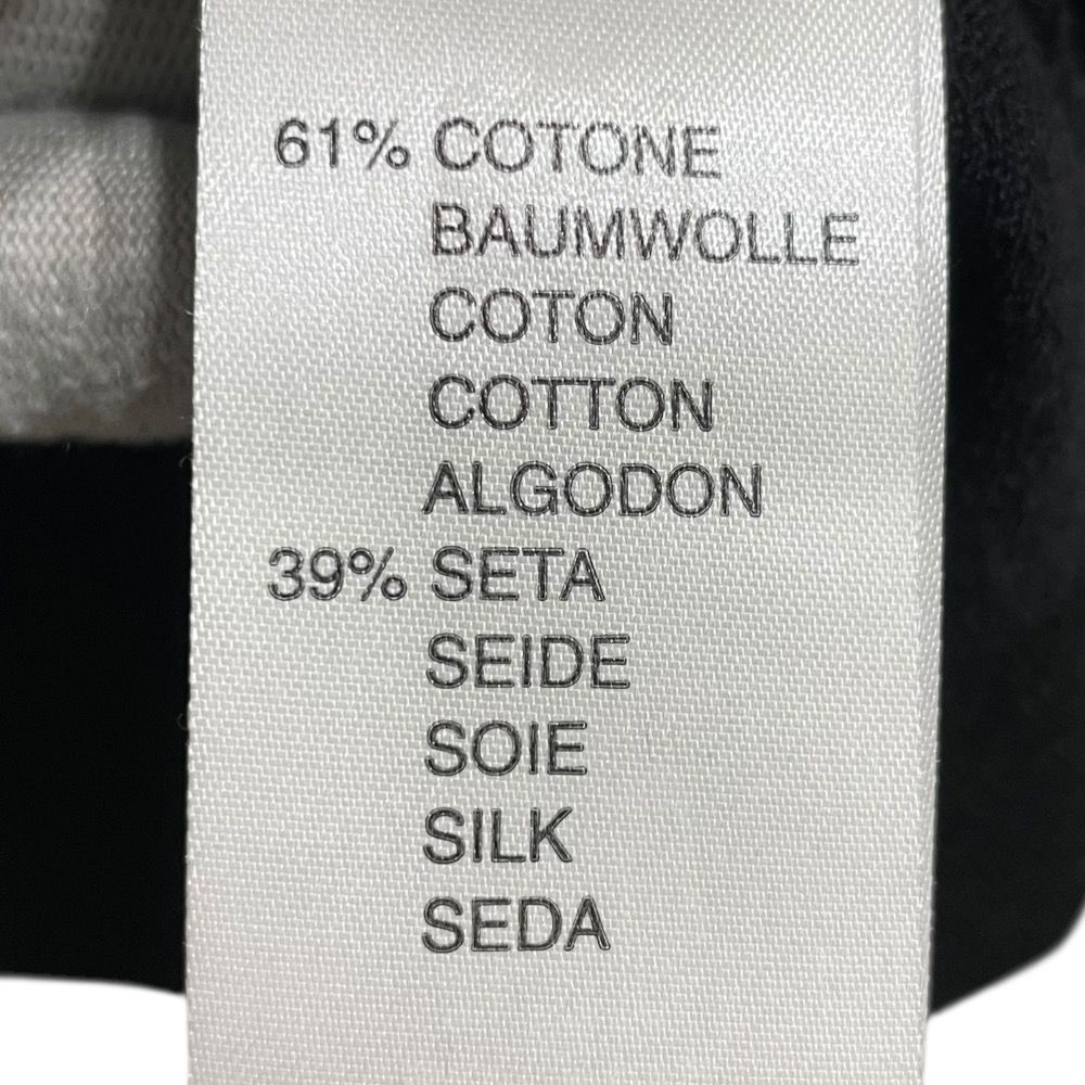 Blumarine - 美品 Blumarine ブルマリン シルクブレンド 長袖 ビジュー ニット カーディガン 38 ブラック レディース 古着 中古 USED 美品 Blumarine ブルマリン シルクブレンド 長袖 ビジュー