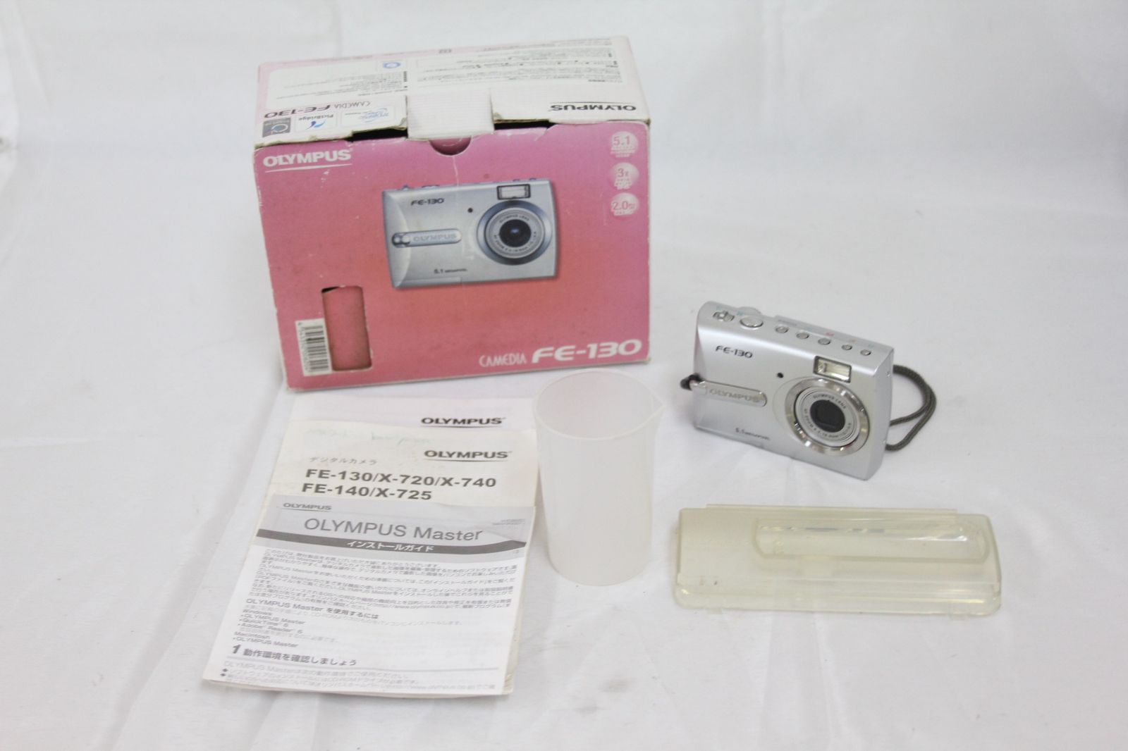 最新アイテム OLYMPUS オリンパス FE-130 コンパクトデジタルカメラ 