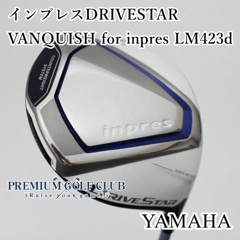 中古】[B-ランク] レディースドライバー ヤマハ インプレス ドライブスター DRIVESTAR/VANQUISH for inpres LM423d/L/13[5942]  - メルカリ