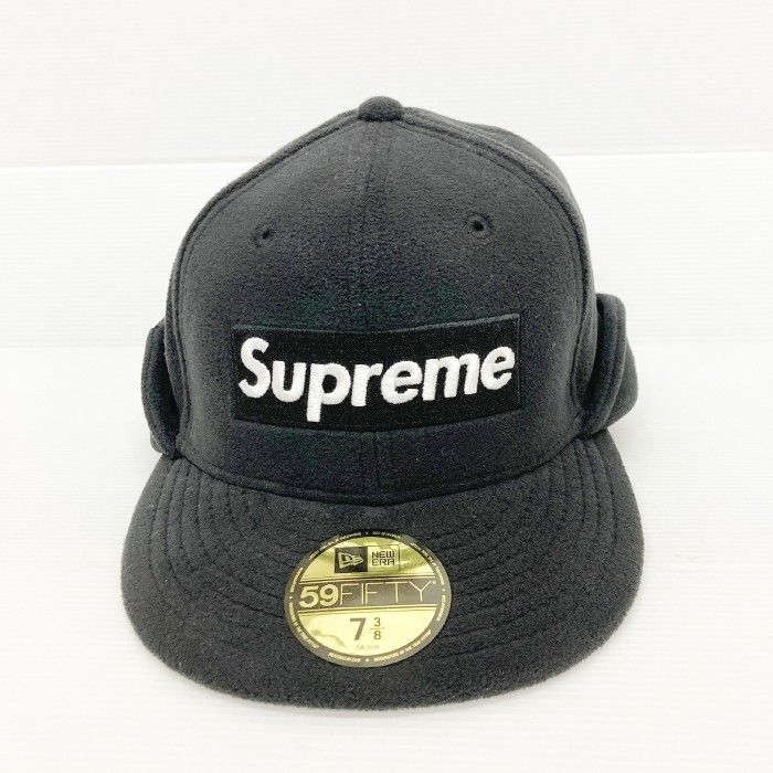 Supreme newera cap polartec fleece cap帽子