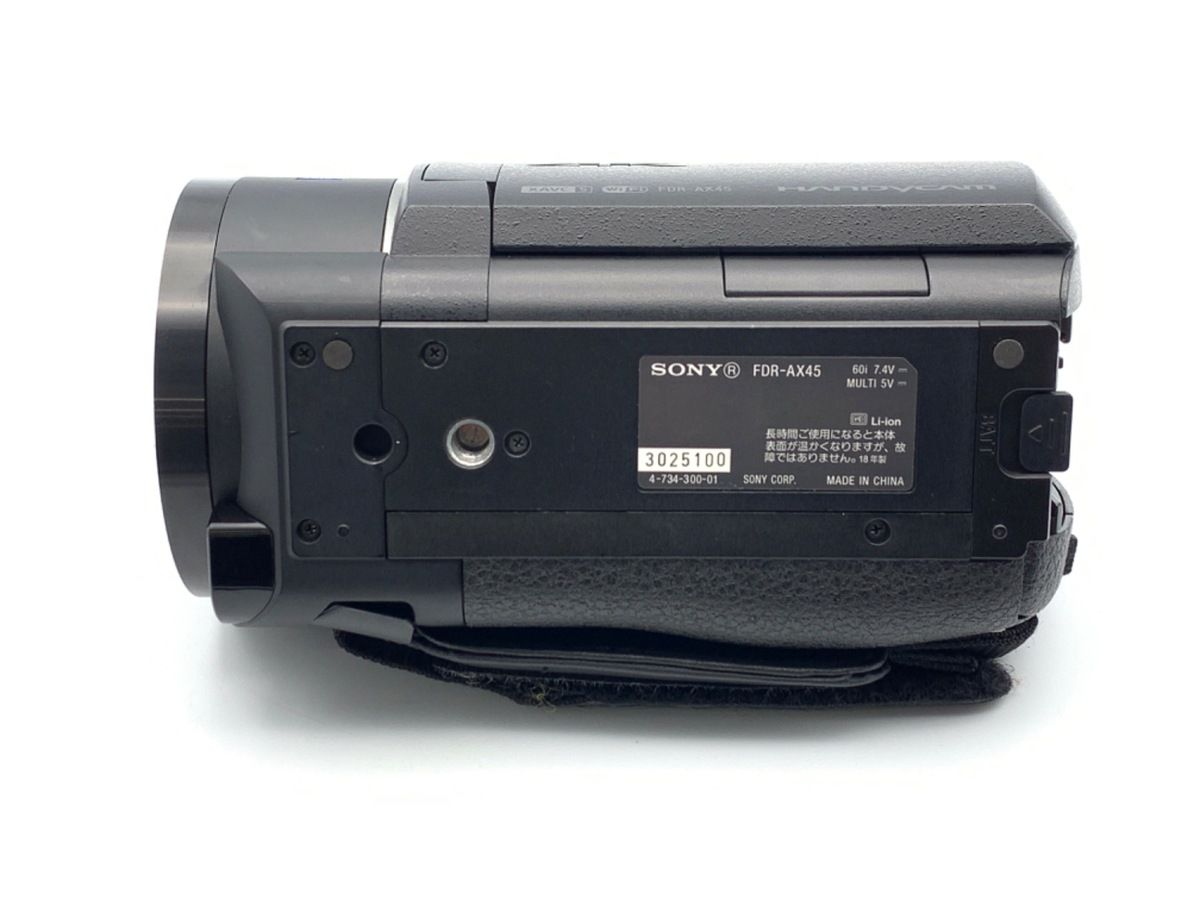 ソニー デジタル4Kビデオカメラレコーダー FDR-AX45 B ブラック WWW_OLIVIERBERNSTEIN_COM