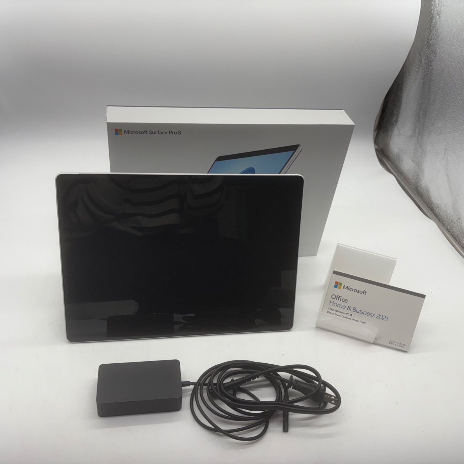 NO2586 マイクロソフト Surface Pro 8 | Office H-B 2021 搭載 | 13インチ |第11世代 Core-i5 |8GB|256GB | プラチナ 8PQ-00010