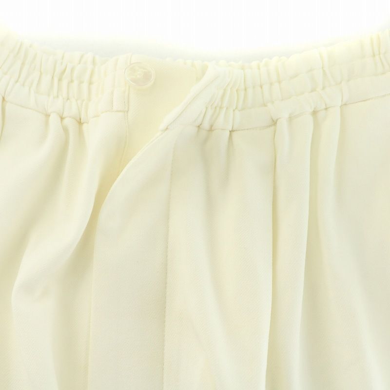ジプソフィラ Gypsophila タグ付き Wide Relax Pants Renewal White  
