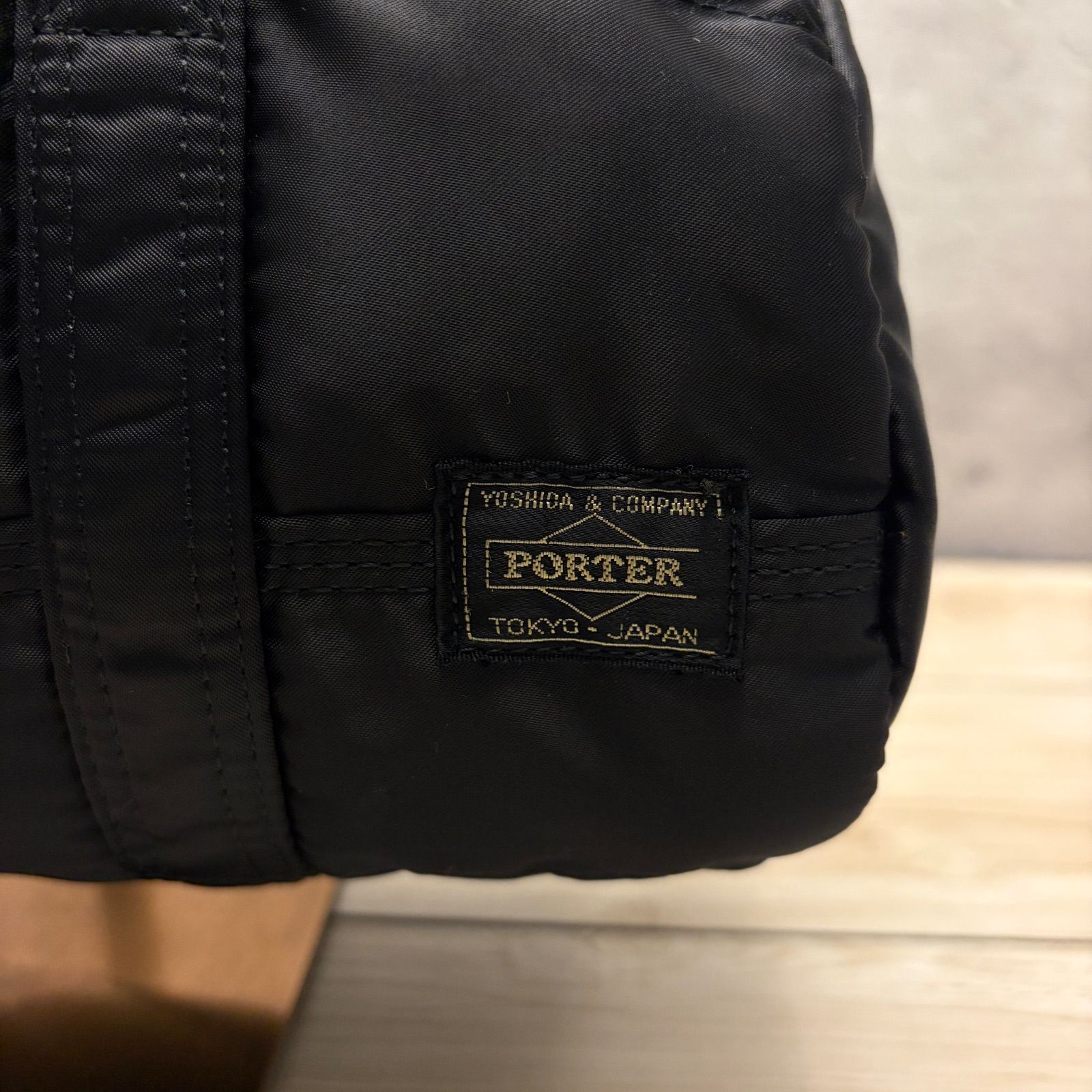 ✨PORTER ポーター タンカー ミニボストン ドラムバッグ ブラック