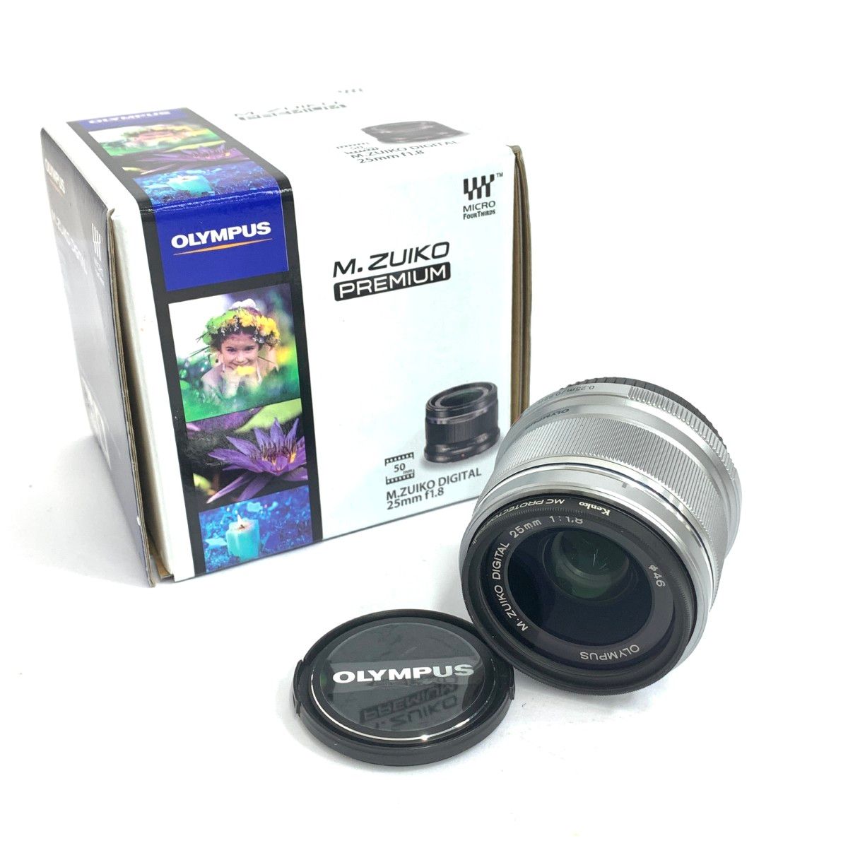 Olympus オリンパス M.ZUIKO 単焦点レンズ 公式 箱付 25mm f1.8