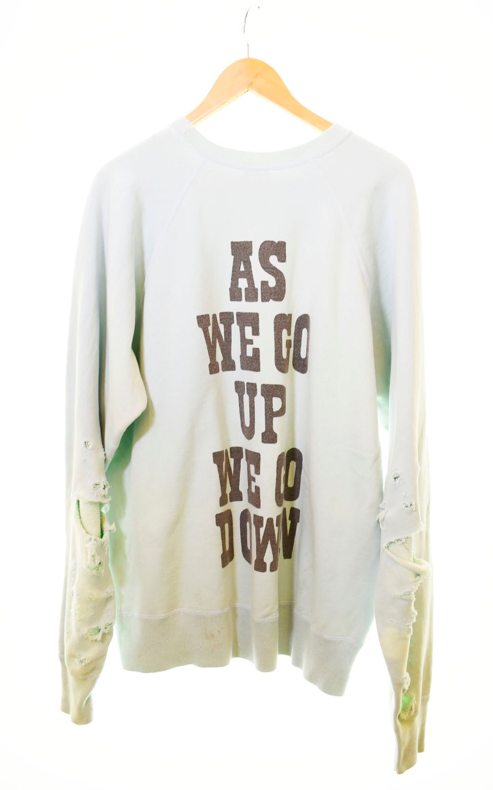 セントマイケル SAINT MICHAEL 23AW JESUS CREW NECK SWEAT プリント