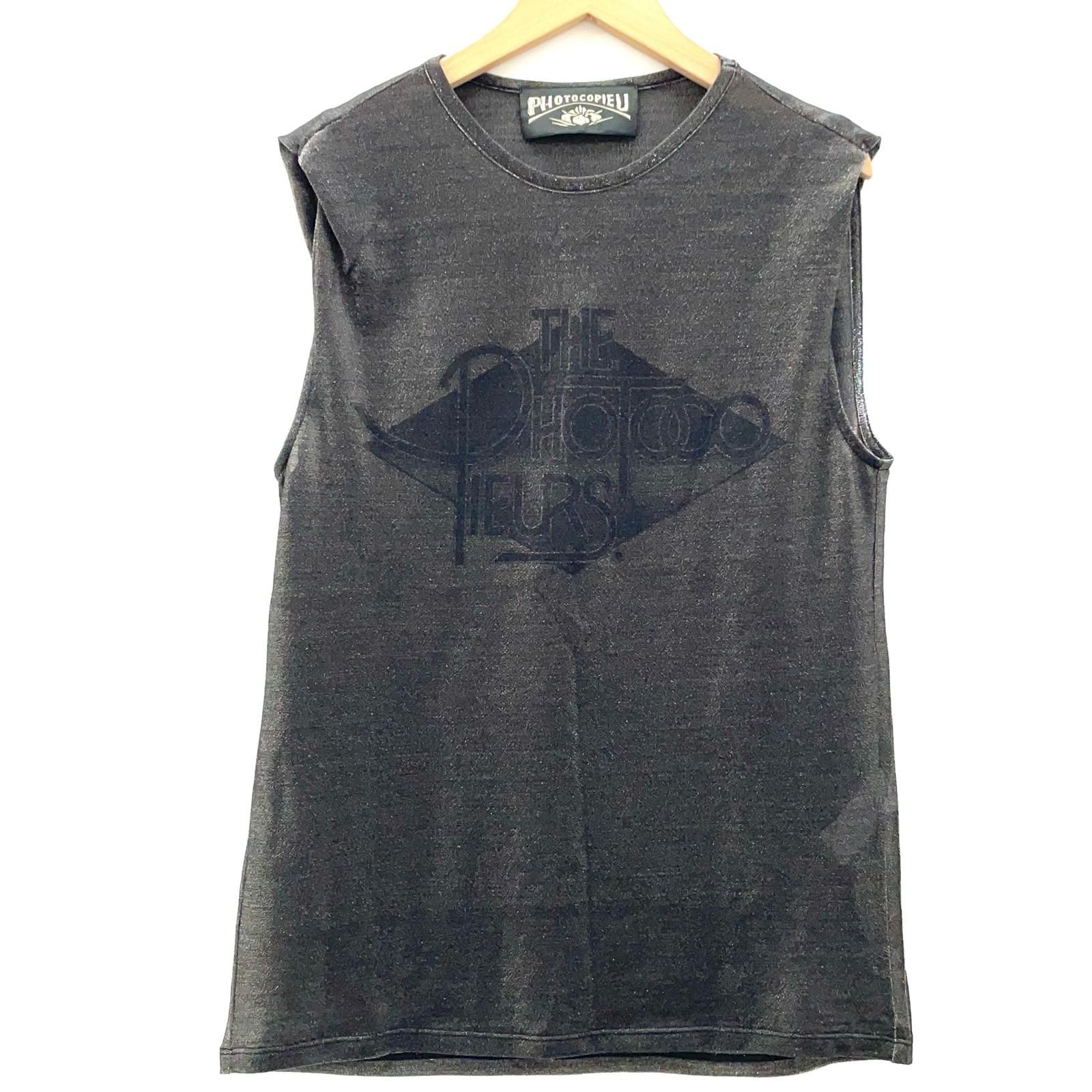 尾張小牧店 PHOTOCOPIEU | フォトコピュー タンクトップ GRAPHIC-PRINT SLEEVELESS TOP ブラック 110