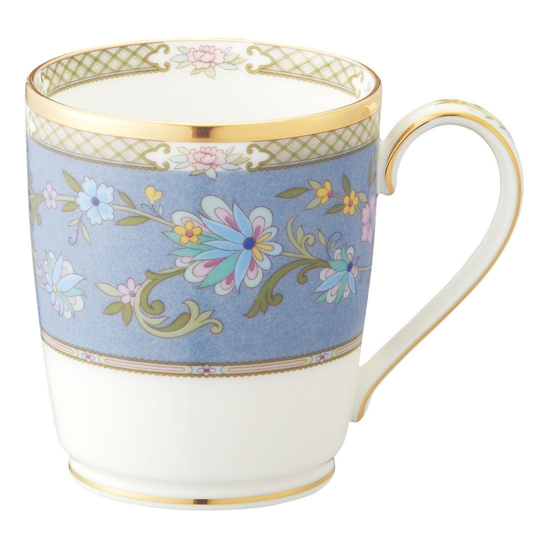 数量 T59880|9983-6 ボーンチャイナ グレー ヨシノ 295cc マグカップ ノリタケ Noritake