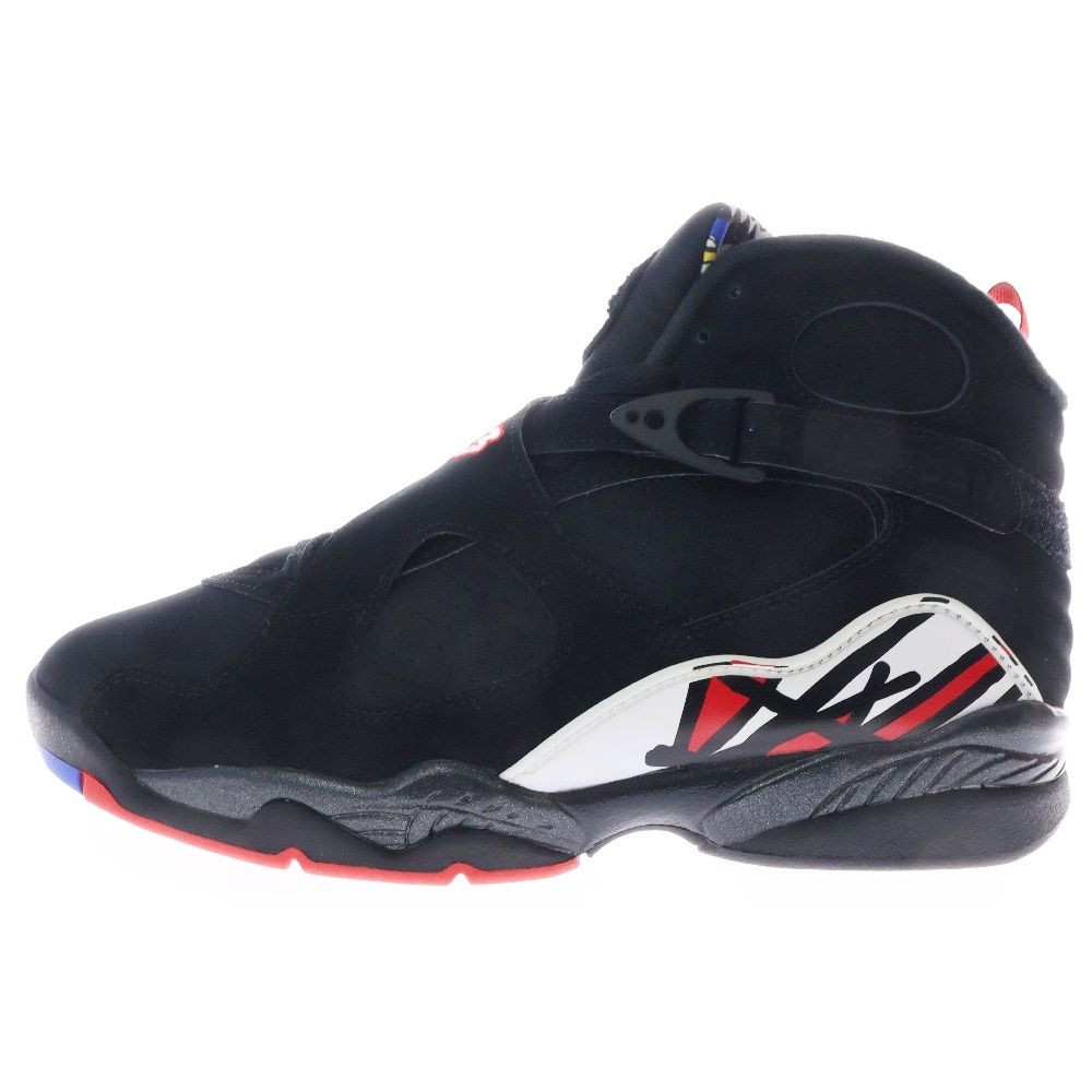 NIKE (ナイキ) AIR JORDAN 8 RETRO PLAYOFFS 2023 305381-062 エアジョーダン8 プレイオフ ハイカットスニーカー ブラック US9.5/27.5cm