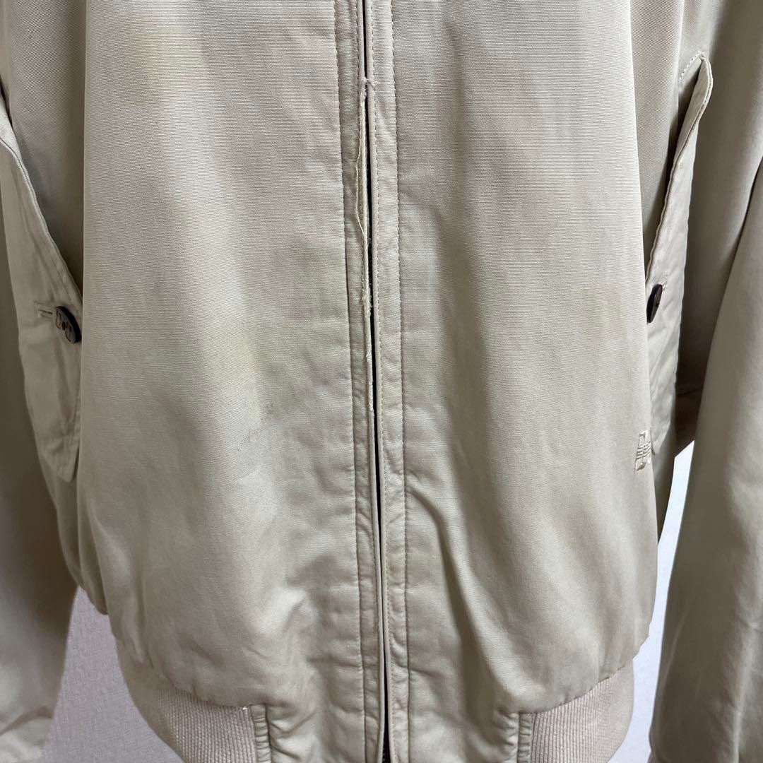 訳あり DAKS ダックス ベージュ ジップアップ ジャケット M