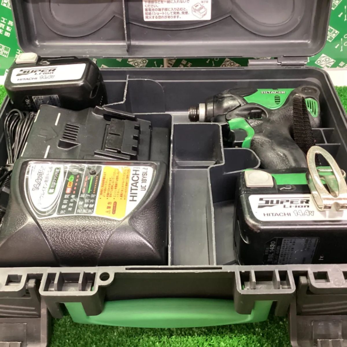 日立工機 14.4V インパクトドライバー WH14DSL(2LSCK) / IT0YRQN8REHU 