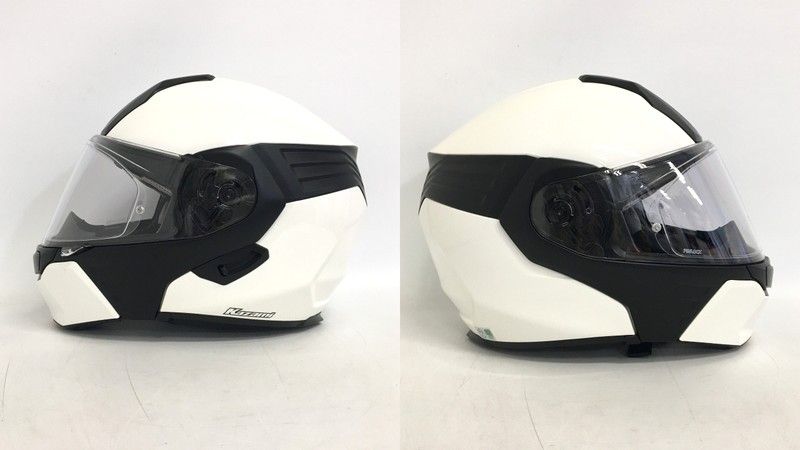  OGK KABUTO オージーケーカブト KAZAMI システムヘルメット 除菌消臭済 XLサイズ ホワイト オートバイ ツーリング ライディング バイカー バイク用品 TA 3488 フルフェイス ヘルメット シールド