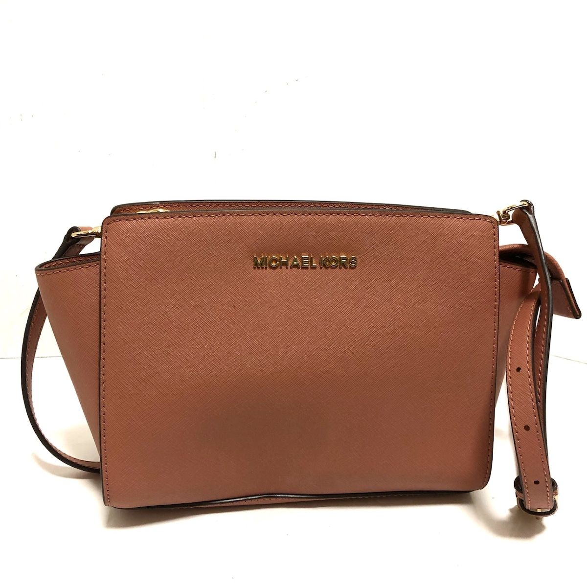 MICHAEL KORS(マイケルコース) ショルダーバッグ美品 - ピンクベージュ