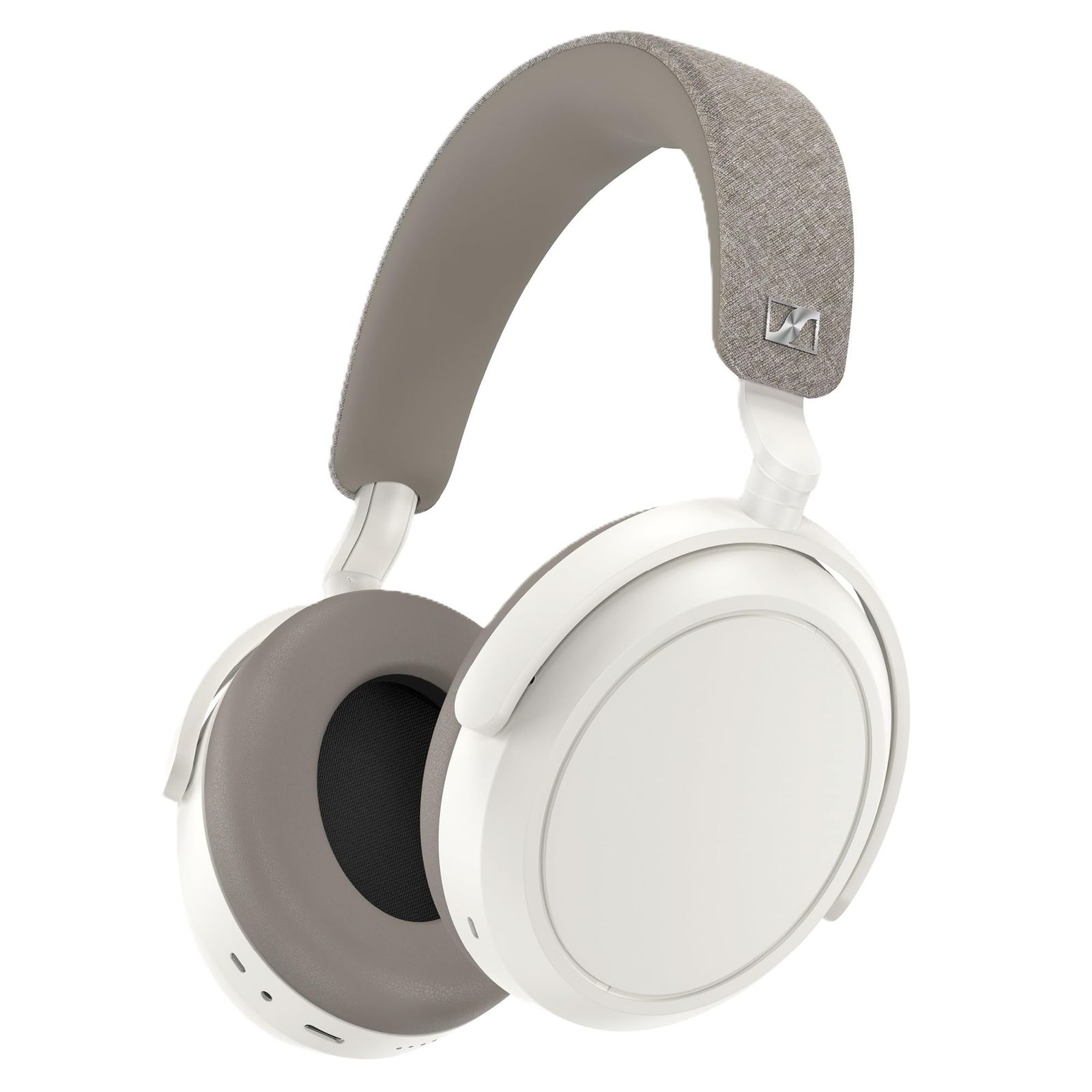 ゼンハイザー Sennheiser ワイヤレスヘッドホン bluetooth MOMENTUM 4 Wireless ホワイト 高性能ドライバー ノイズキャンセリング 60時間再生 タッチパネル 低遅延 aptX Adaptive マ ホワイト 単品
